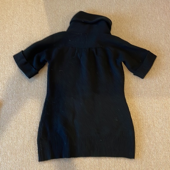 Guess black chunky knit short sleeve sweater - Picture 5 of 5